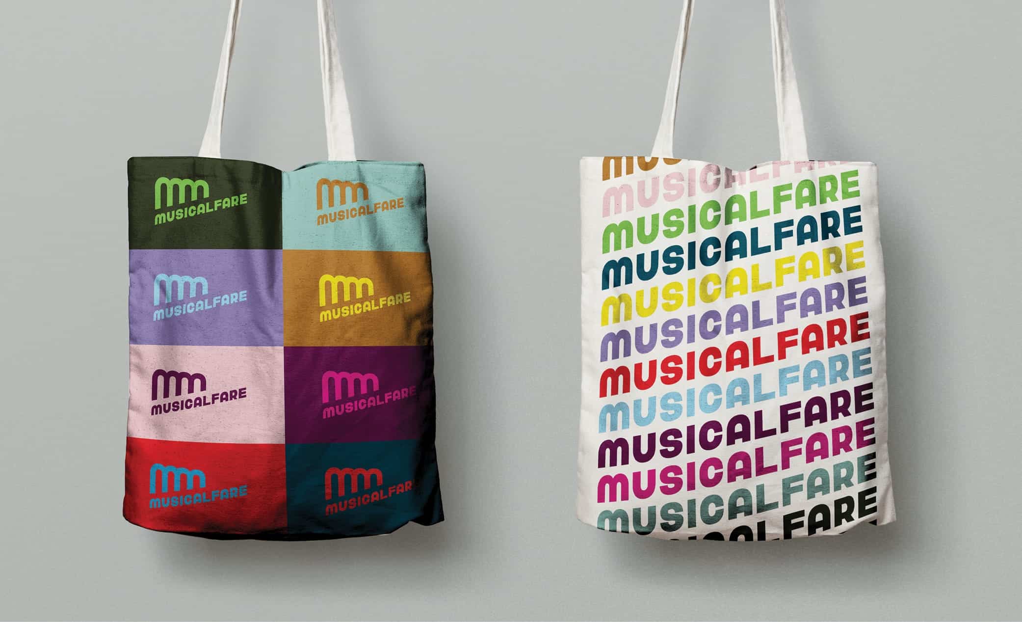 MusicalFare Tote Bags